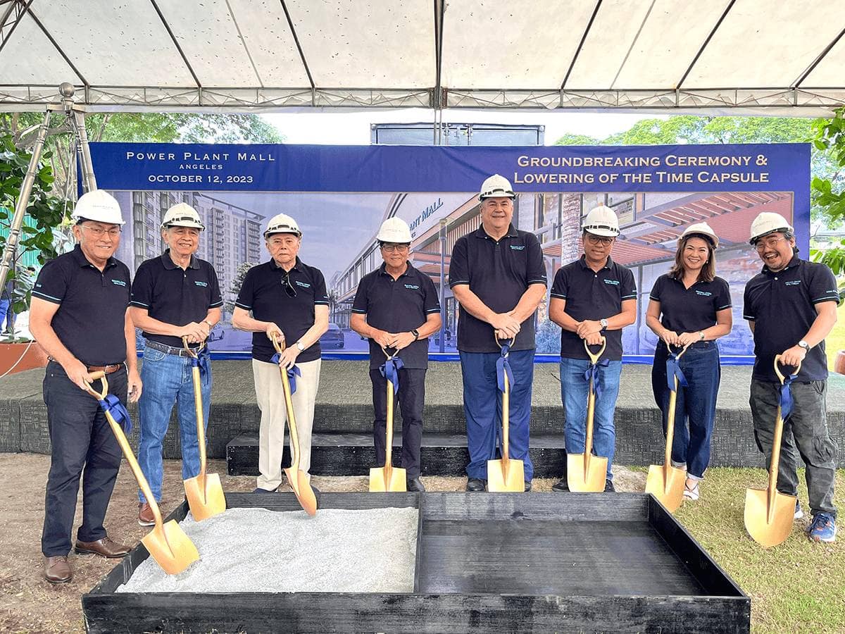 Rockwell Land and Juan D. Nepomuceno Realty Breaks Ground on Power Plant Mall Angeles