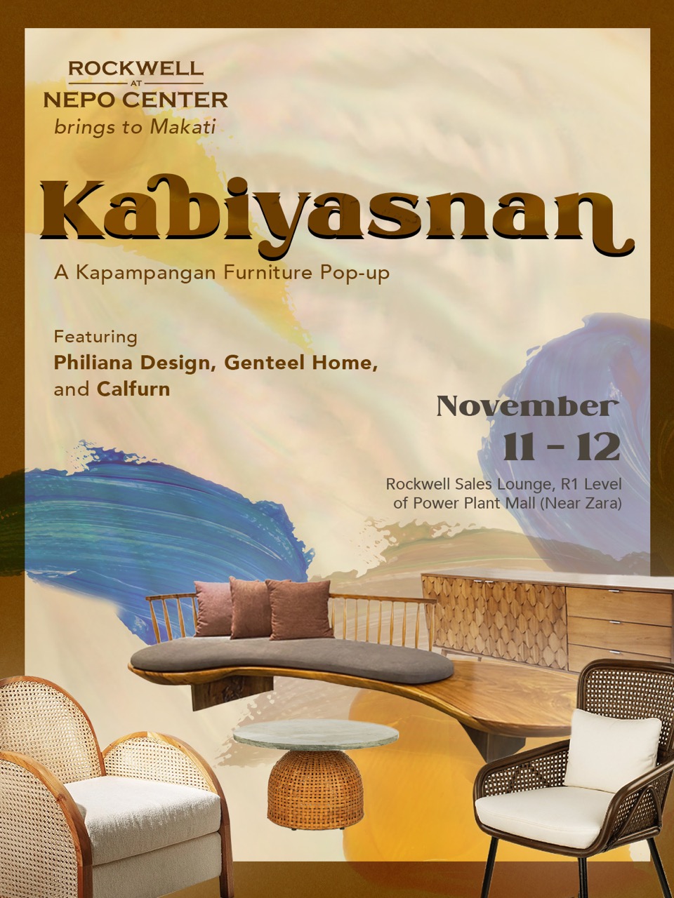 Rockwell at Nepo Center Presents Local Artistry in Makati City with Kabiyasnan: A Kapampangan Furniture Pop-up